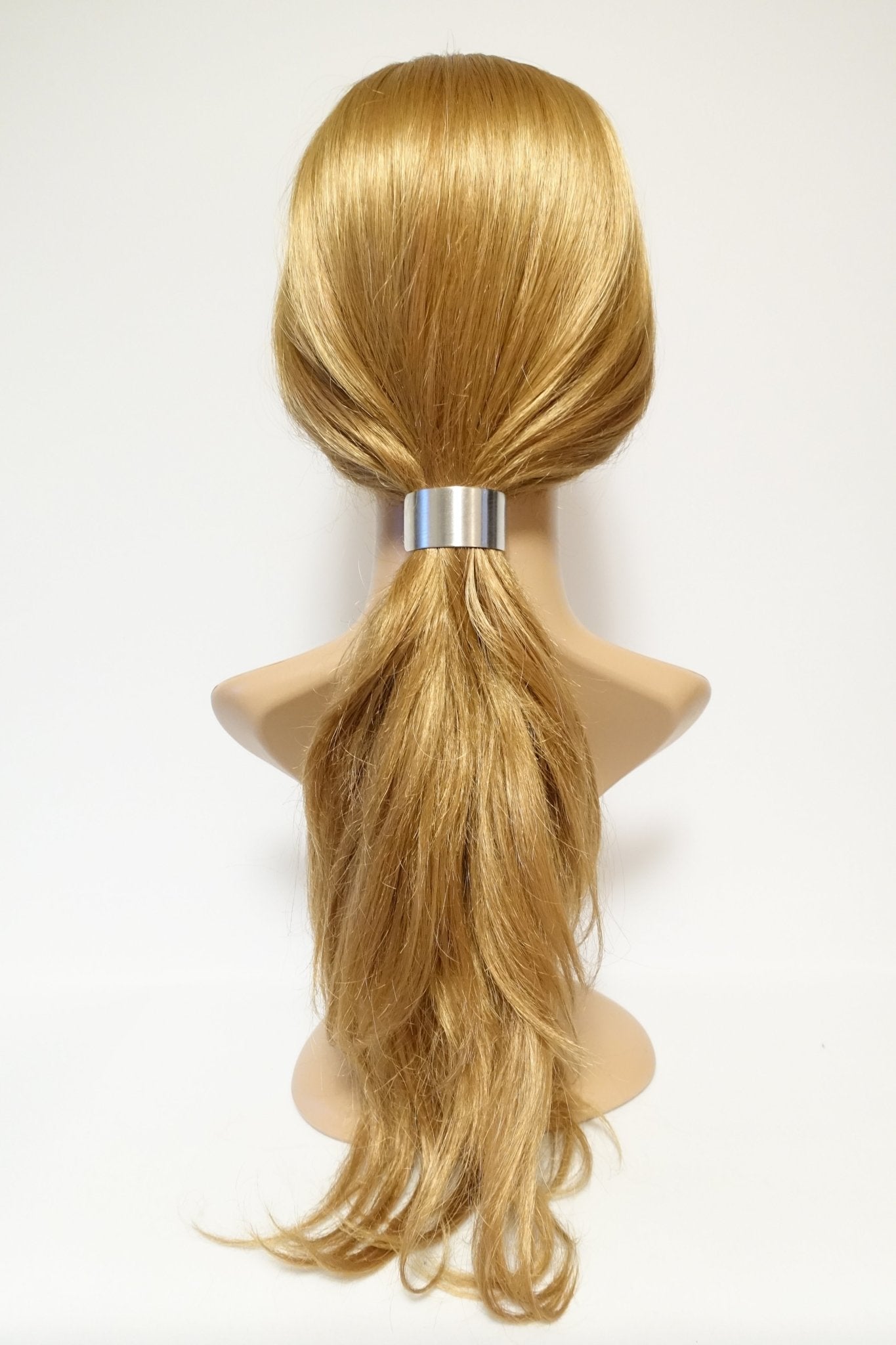 veryshine.com claw/banana/barrette Brass Metal Curve Cuff Ponytail Hair Barrette Clip