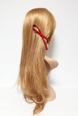 veryshine.com claw/banana/barrette simple leather ribbon hair clip stylish women hair accessory