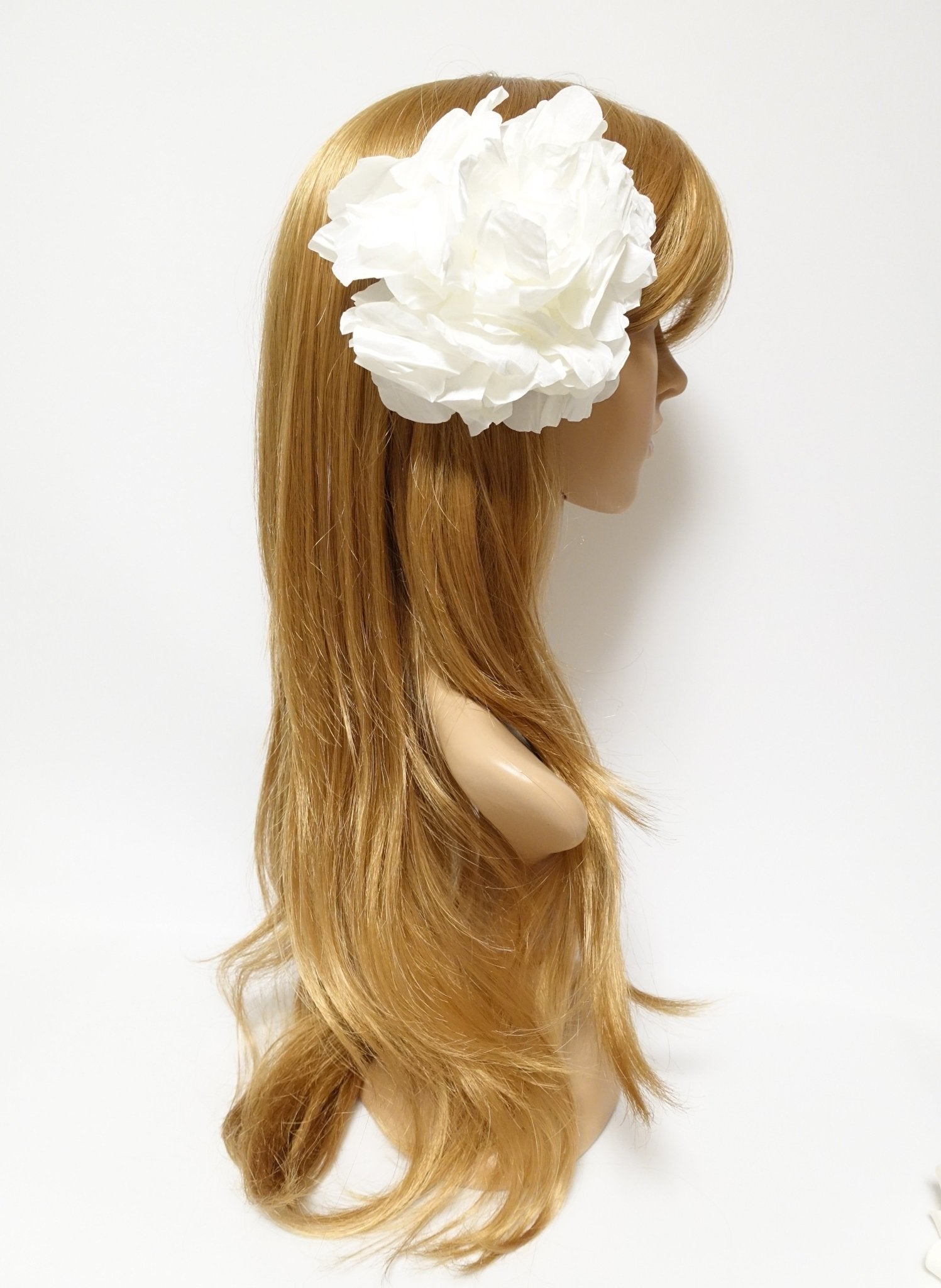 veryshine.com Hair Accessories Cindy White Flower Hair Clip Corsage Multi Functional Flower Accessory  Collection 1