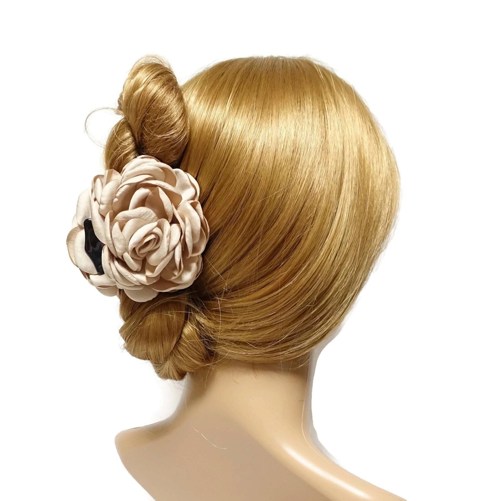 2PCS Enamel Camellia Hair Claw Clip Clamp for Women Girl Flower Hair Clips  French Fashion Back Gripper of Head Hair Accessories - AliExpress