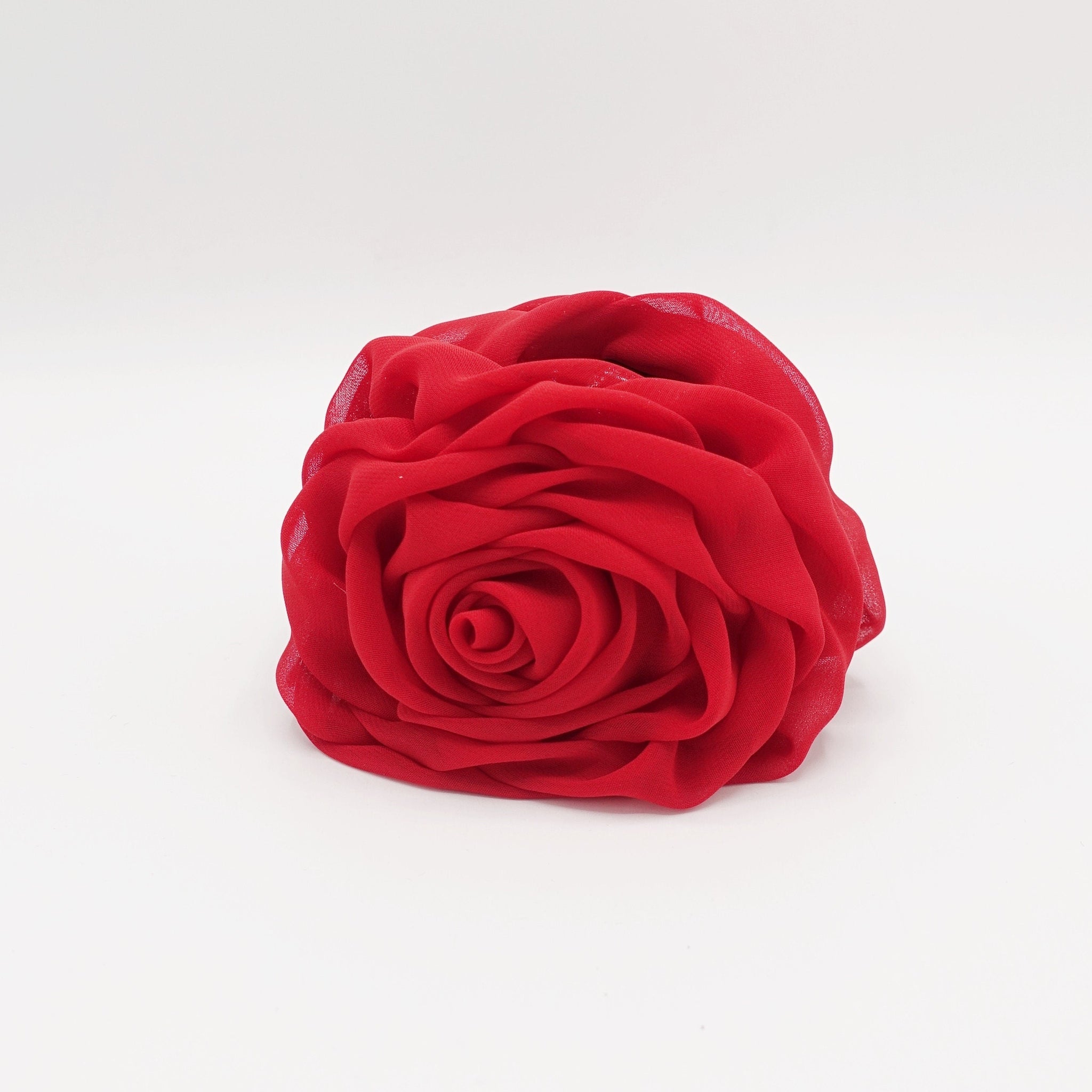 red rose hair claw 