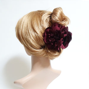 veryshine.com Hair Claw flower decorated hair claw Long Stamen Pistil Flower Hair Claw Clip Women Hair Clamp