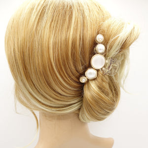 veryshine.com Hair Claw Small Clear various button embellished hair claw acrylic hair clamp hair accessory for women