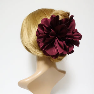 veryshine.com Hair Claw Very big flower glossy petal hair jaw claw special events hair claw clip for women