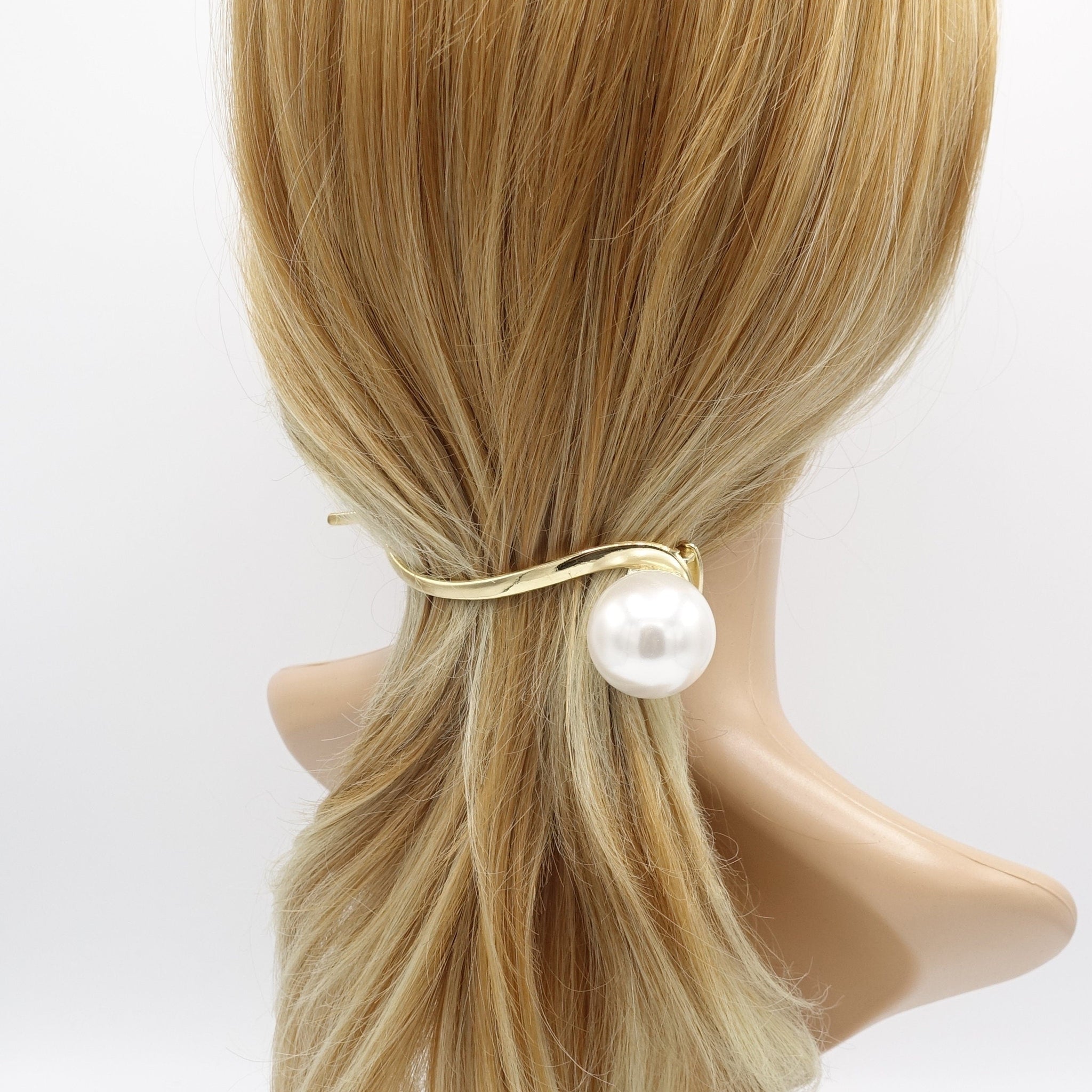 veryshine.com Hair Clip big pearl ball beak clip for women