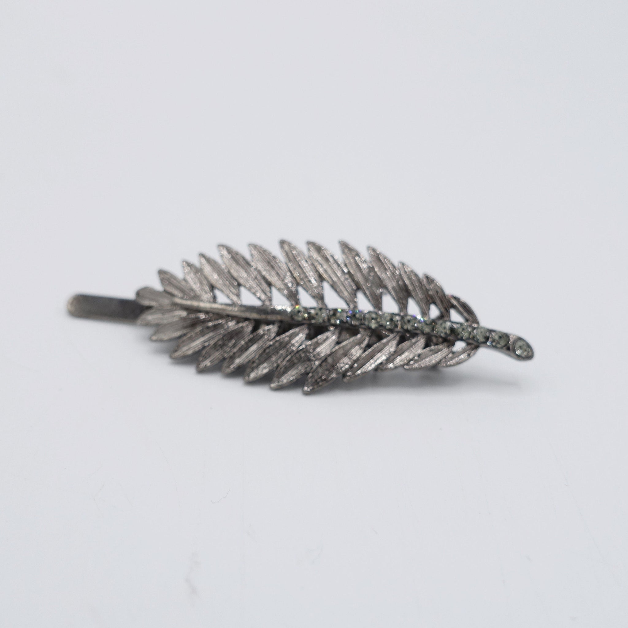 veryshine.com Hair Clip Gun black leaf magnetic hair clip