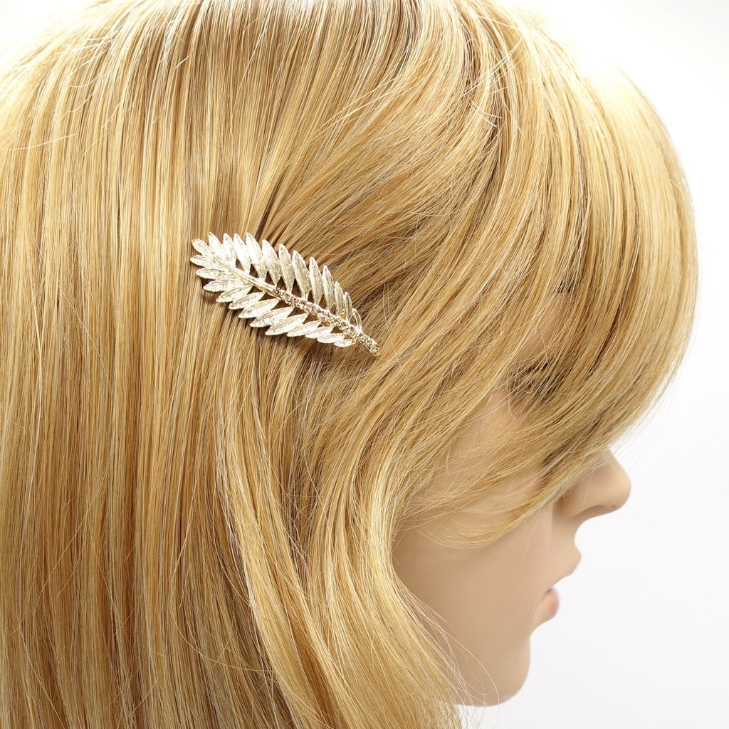 veryshine.com Hair Clip leaf magnetic hair clip