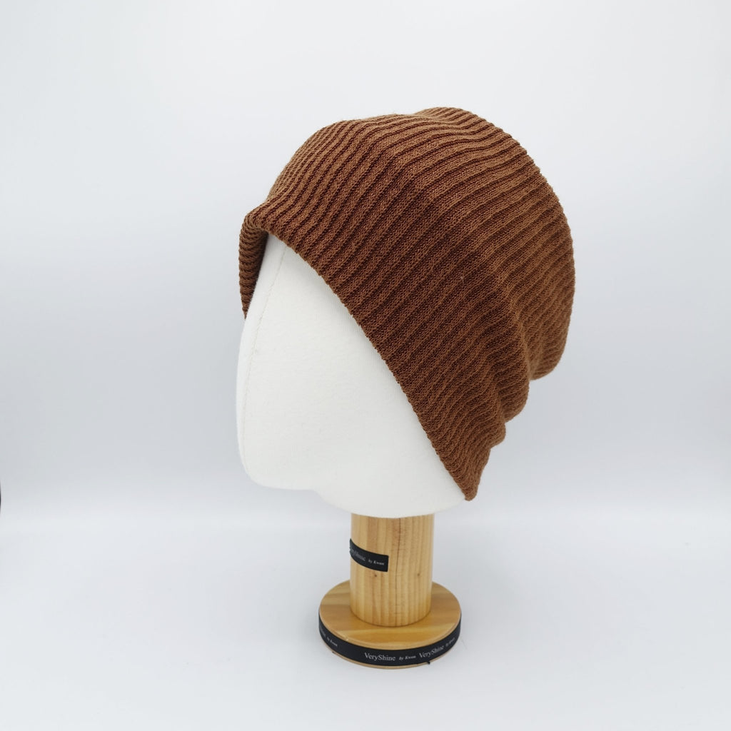 veryshine.com hairband/headband Caramel corrugated knit headwrap multi-functional headband Winter neck warmer