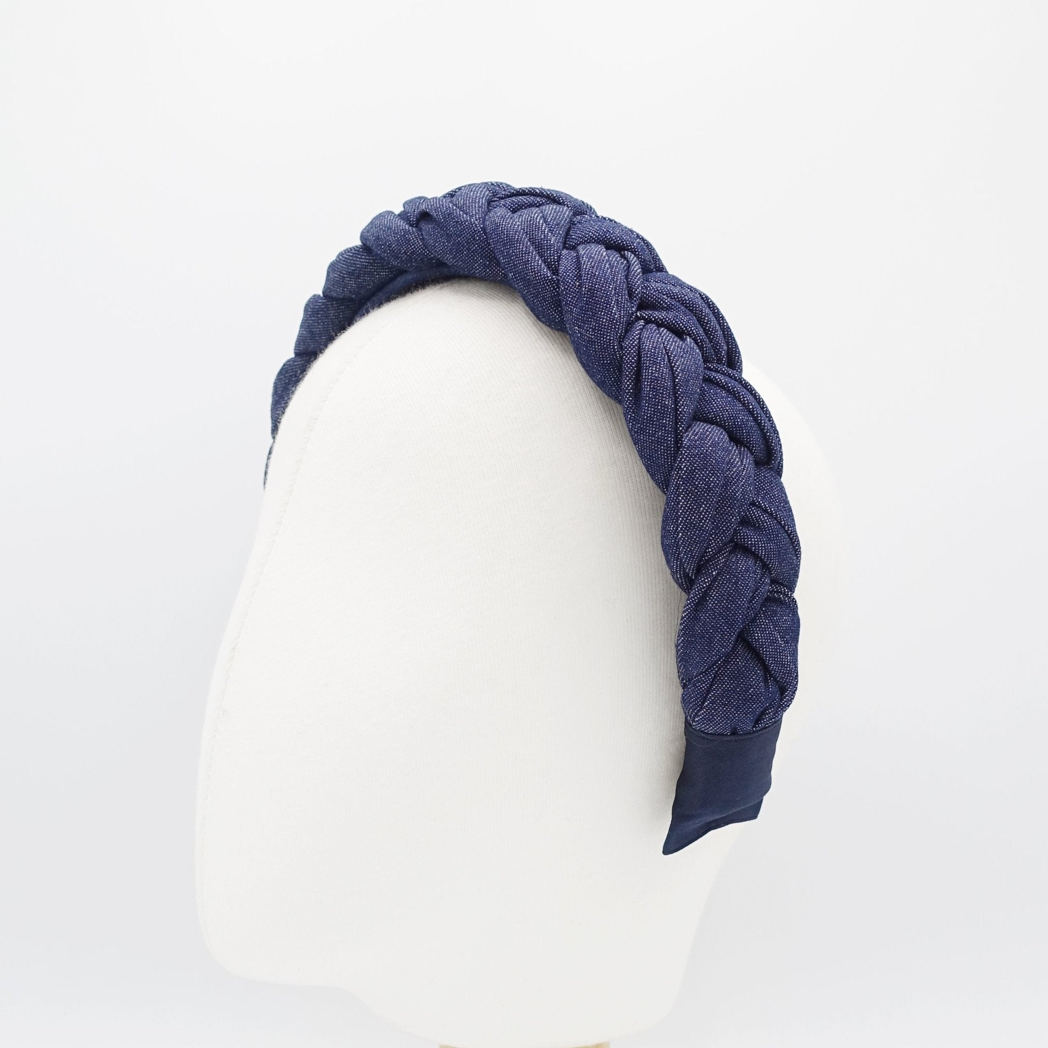 veryshine.com hairband/headband denim braided headband stylish casual hairband