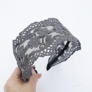veryshine.com hairband/headband floral lace headband flat headband elegant women hair accessory