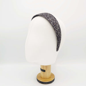 veryshine.com hairband/headband leopard print suede fabric hairband medium fashion animal print headband women hair accessory