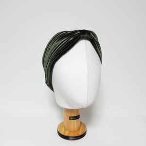 veryshine.com hairband/headband Pleated Velvet Hair Turban Fashion Headband Women Hair Accessories