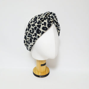 veryshine.com hairband/headband soft leopard print fashion hair turban women trendy headband
