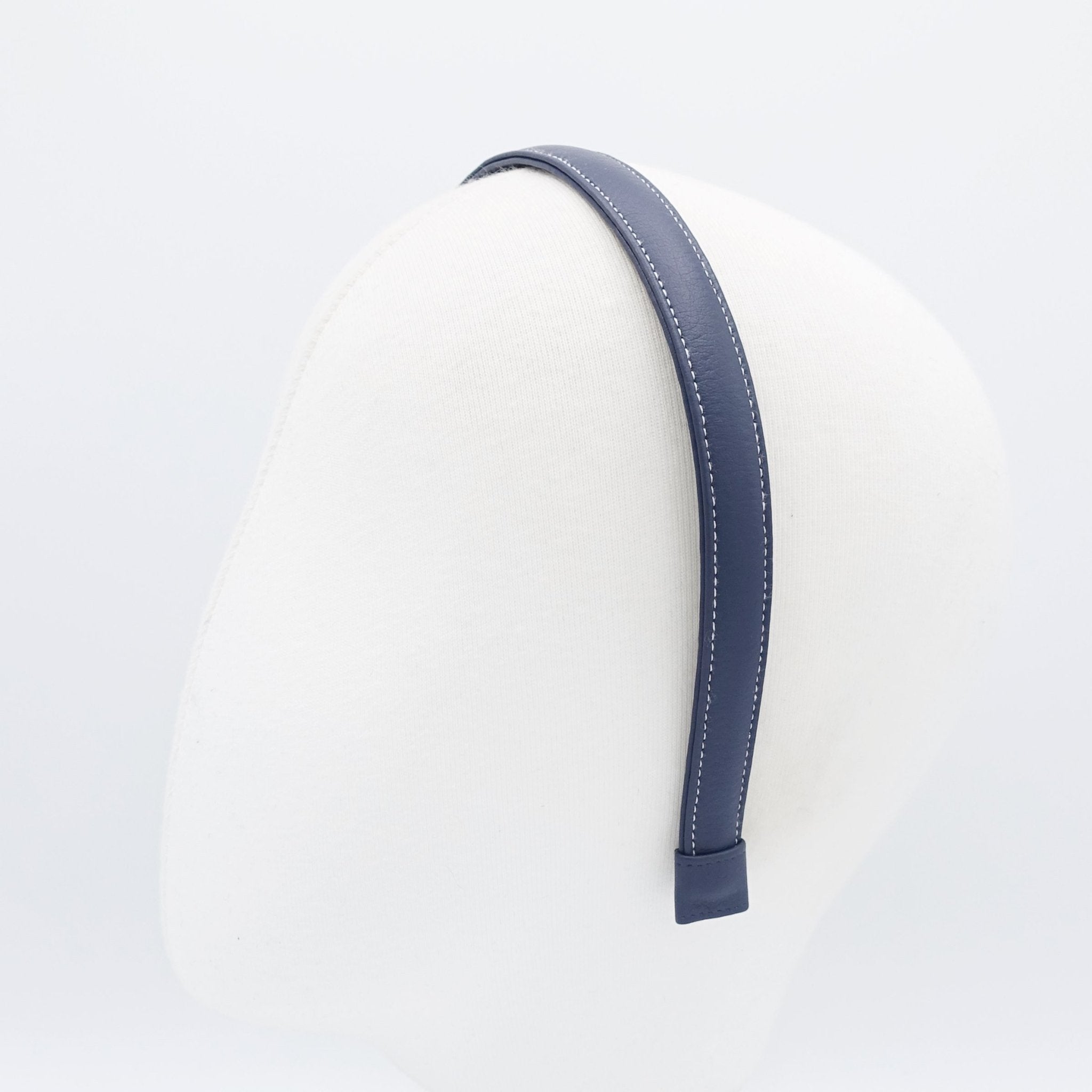 veryshine.com hairband/headband stitch edge leather basic headband women hairband
