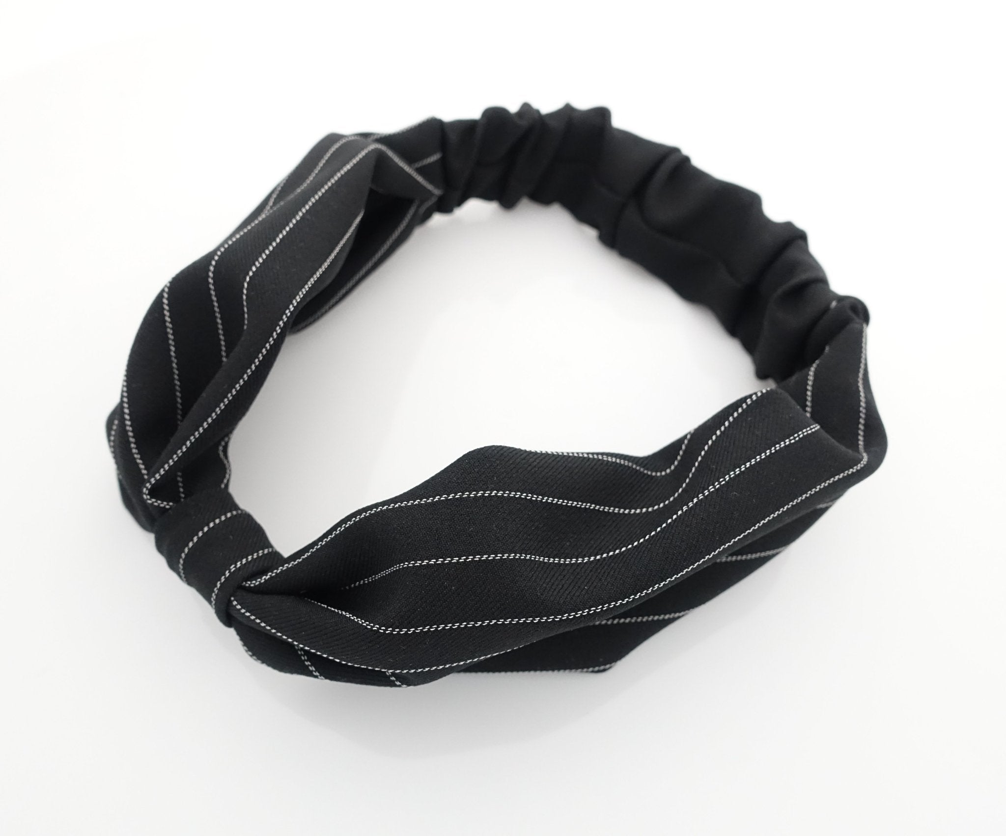 veryshine.com hairband/headband stripe pattern fashion headband suit style fabric headwrap women hair accessory