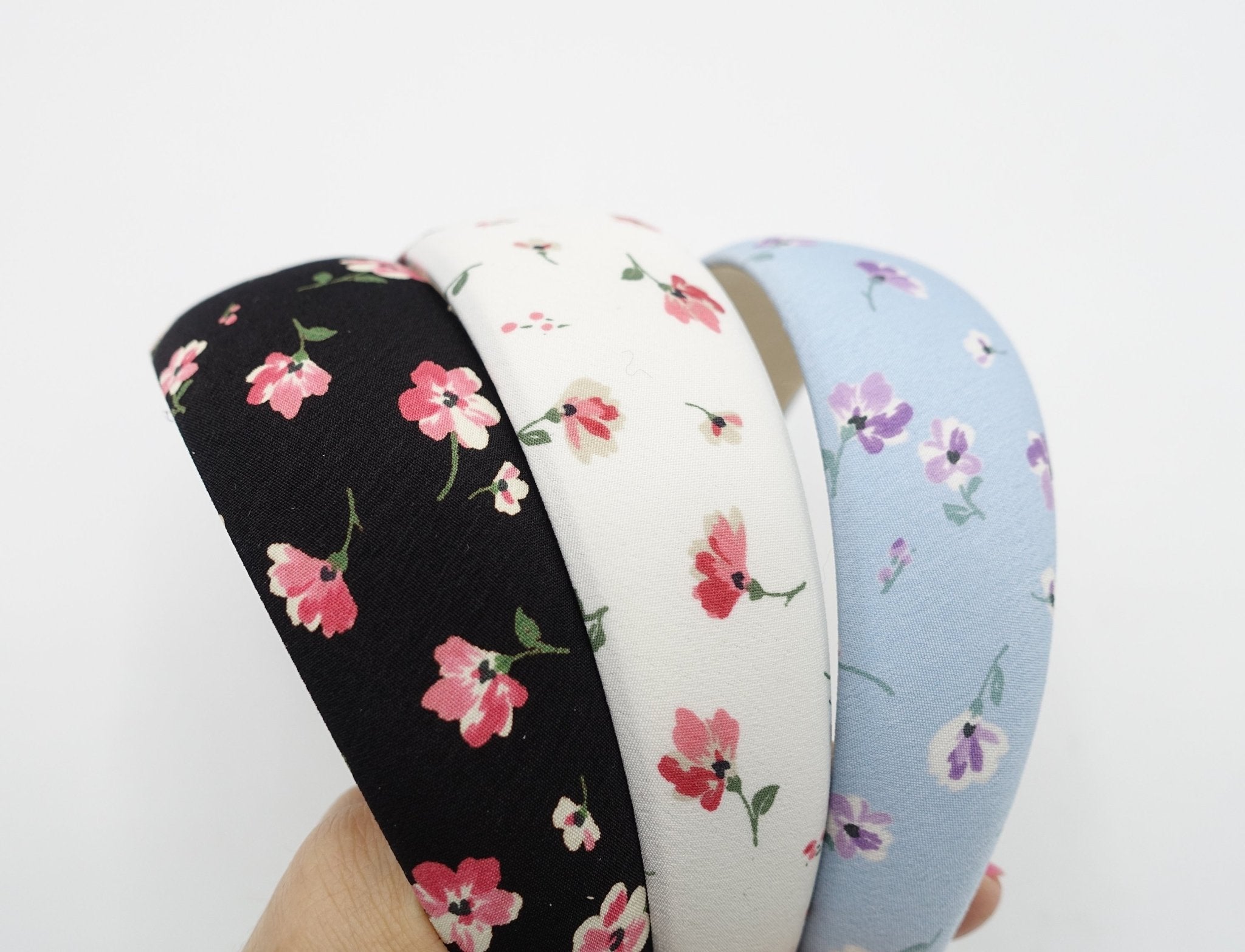 veryshine.com hairband/headband tiny floral padded headband flower print hairband hair accessory for women