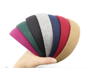 veryshine.com hairband/headband woolen fabric headband solid color hairband women hair accessory