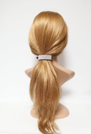 veryshine.com half moon hair claw rhinestone decorated clip woman hair accessory