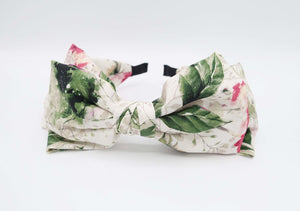 veryshine.com Headband big floral double layered bow headband big bow hairband hair accessory for women