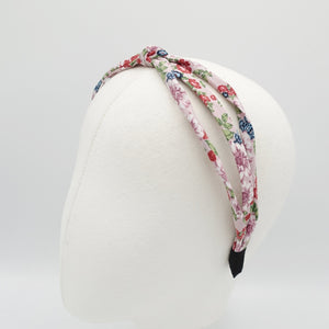 veryshine.com Headband big flower print headband triple strand hairband unique hair accessory for women