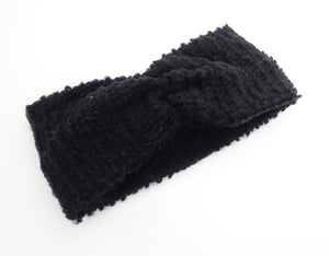 veryshine.com Headband Black acrylic winter headband warm headwrap fashion winter head band for women