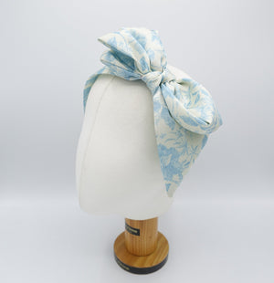veryshine.com Headband bow headband, floral headband, Spring hair accessory for women