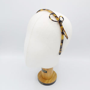 veryshine.com Headband cellulose acetate tail bow knot headband