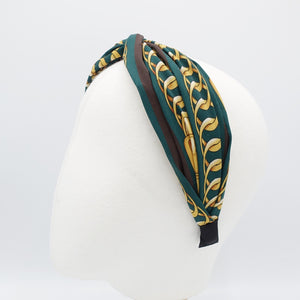 veryshine.com Headband chain belt print headband cross hairband for women