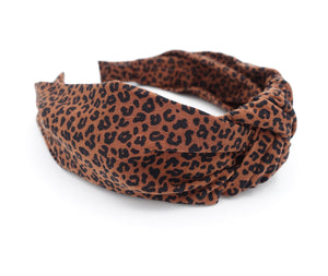 veryshine.com Headband cheetah print knot headband animal print sexy hairband women hair accessories