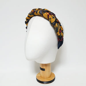 veryshine.com Headband chiffon paisley braided headband stylish woman hairband