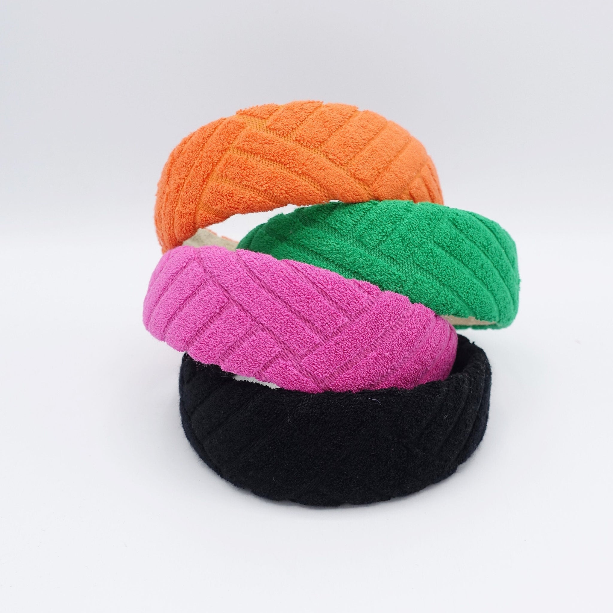 veryshine.com Headband colorful terry headband, padded headband, casual headband for women