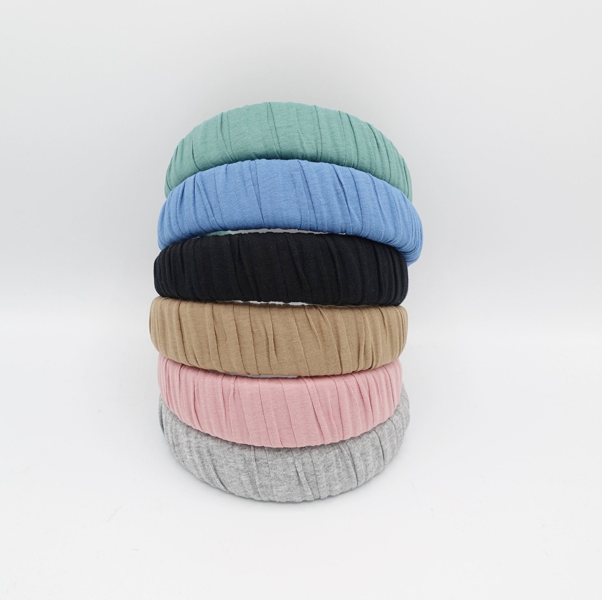 veryshine.com Headband cotton fabric wrap headband padded hairband fashion headband for women