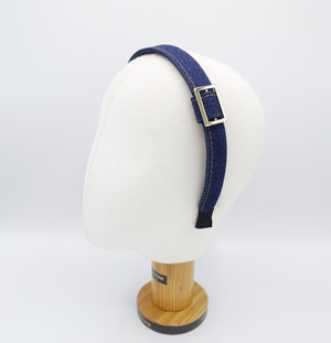veryshine.com Headband denim headband, buckle headband for women
