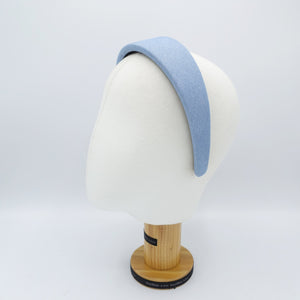 veryshine.com Headband denim padded headband casual cotton hairband for women