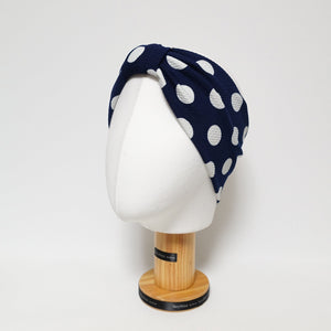 veryshine.com Headband dot span headband casual woman knot hairband headwrap accessory