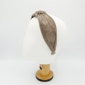 veryshine.com Headband flat knot headband headband processed suede fabric  hairband women hair accessory