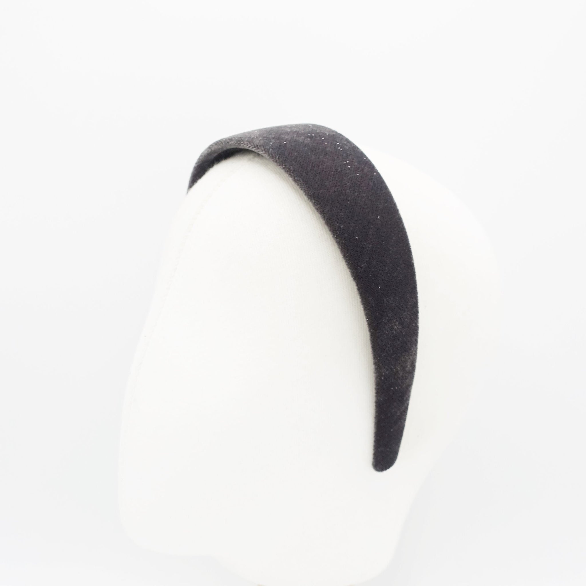 veryshine.com Headband glittering velvet flat headband basic women hairband