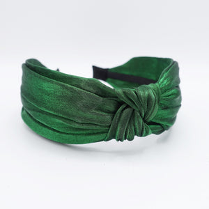veryshine.com Headband Green top knot headband, knotted headband, stylish headband for women