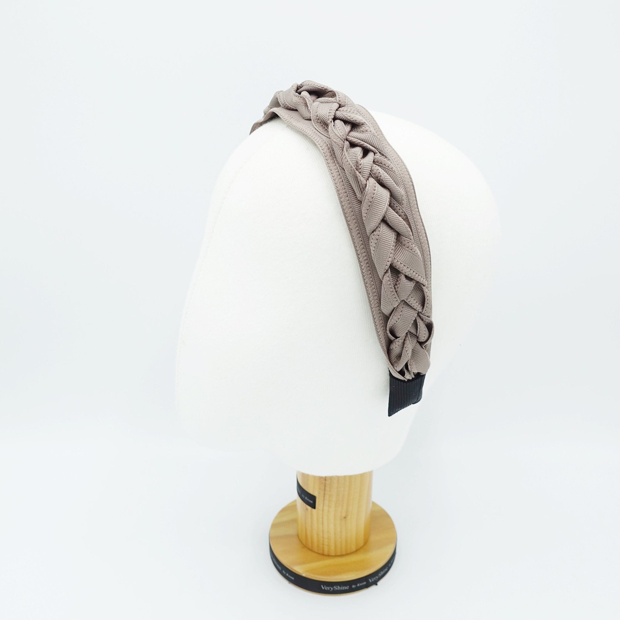 veryshine.com Headband grosgrain braided strap headband added on women headband