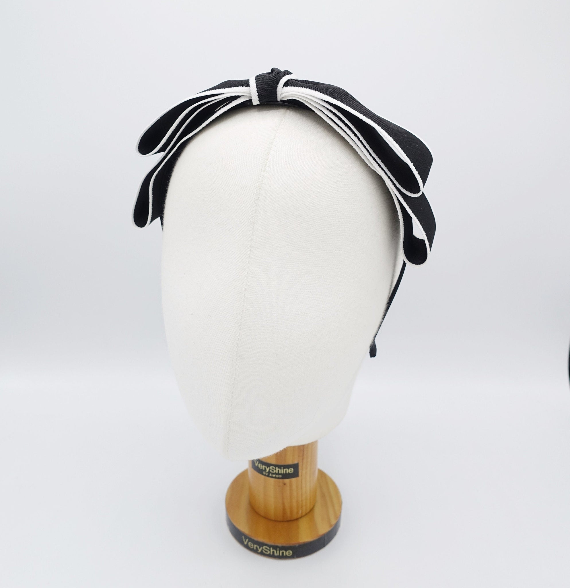 veryshine.com Headband layered bow headband, narrow bow headband, hair bow shop for women