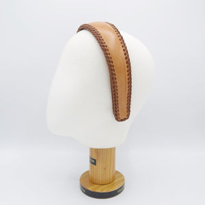 veryshine.com Headband leather lace headband, handmade leather headband, VeryShine headbands for women