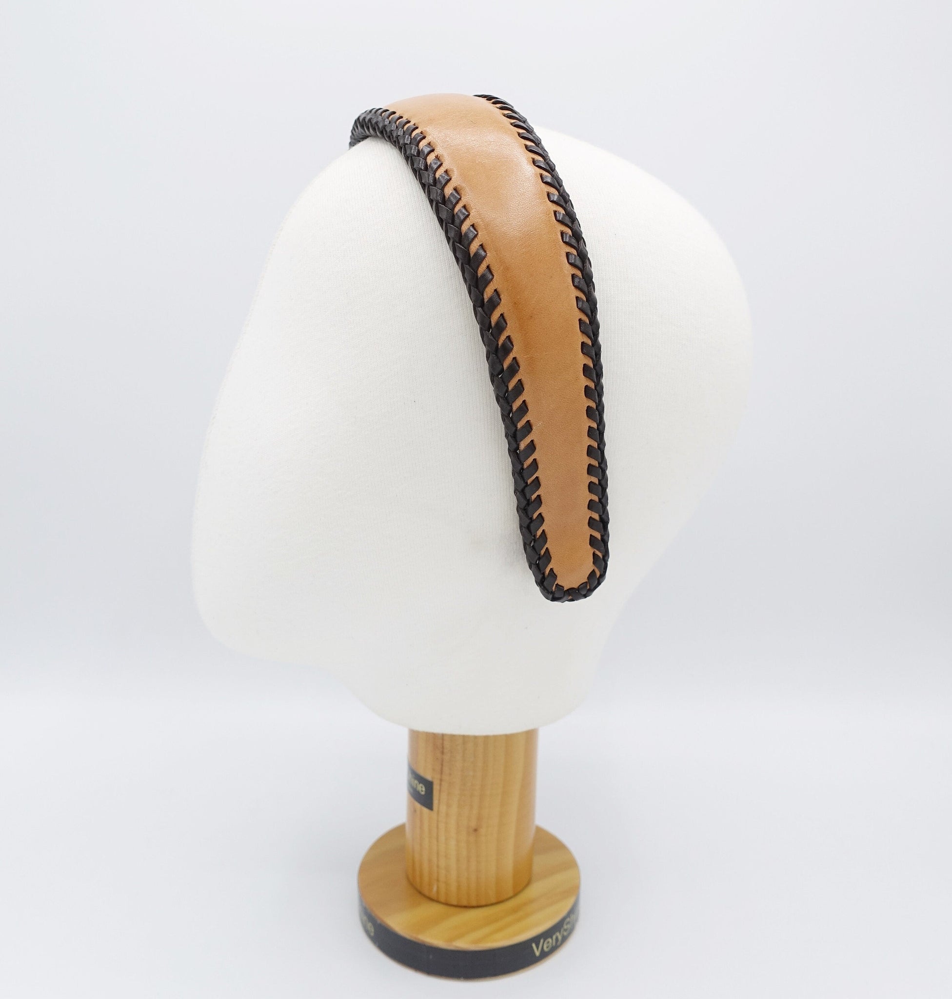 veryshine.com Headband leather lace headband, handmade leather headband, VeryShine headbands for women