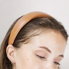 veryshine.com Headband leather padded headband stylish hair accessory for women