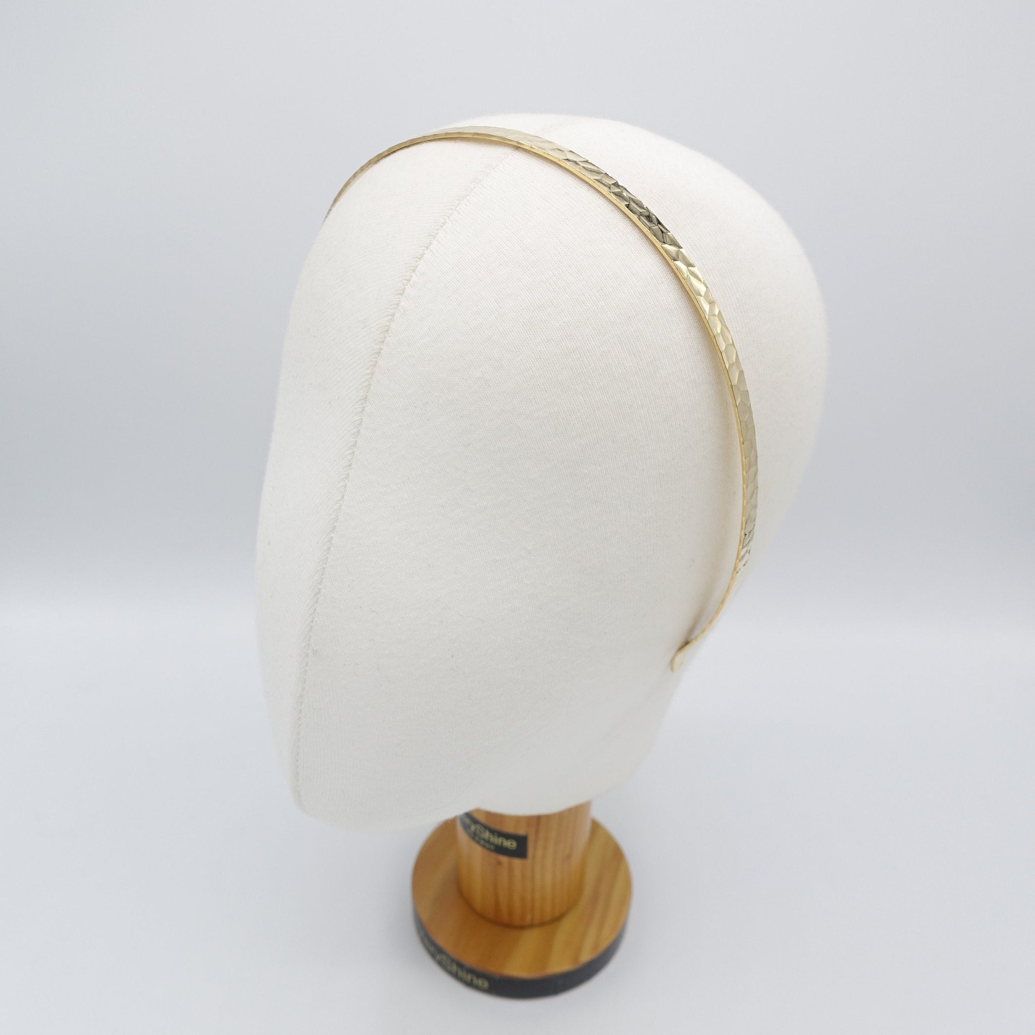 veryshine.com Headband metal thin headband, metal pattern headband, minimalist headband for women