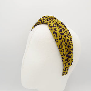veryshine.com Headband modern colorful cheetah print knot headband animal print hairband women hair accessories