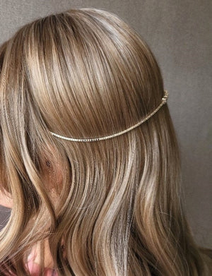 veryshine.com Headband multi style thin meatal headband flexible pearl rhinestone hair jewelry