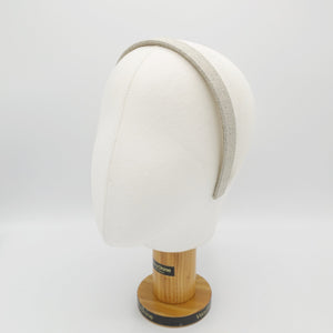 veryshine.com Headband narrow linen headband daily comfortable hair accessory for women
