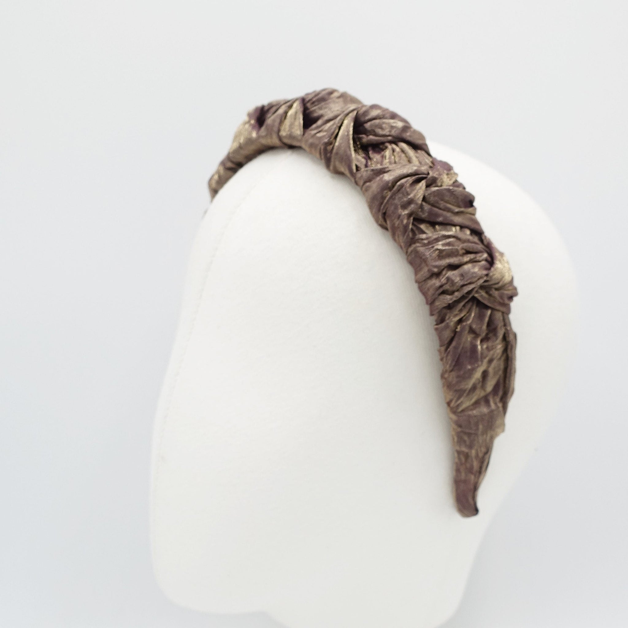 veryshine.com Headband pearl organza multi top knot headband hairband women hair accessory