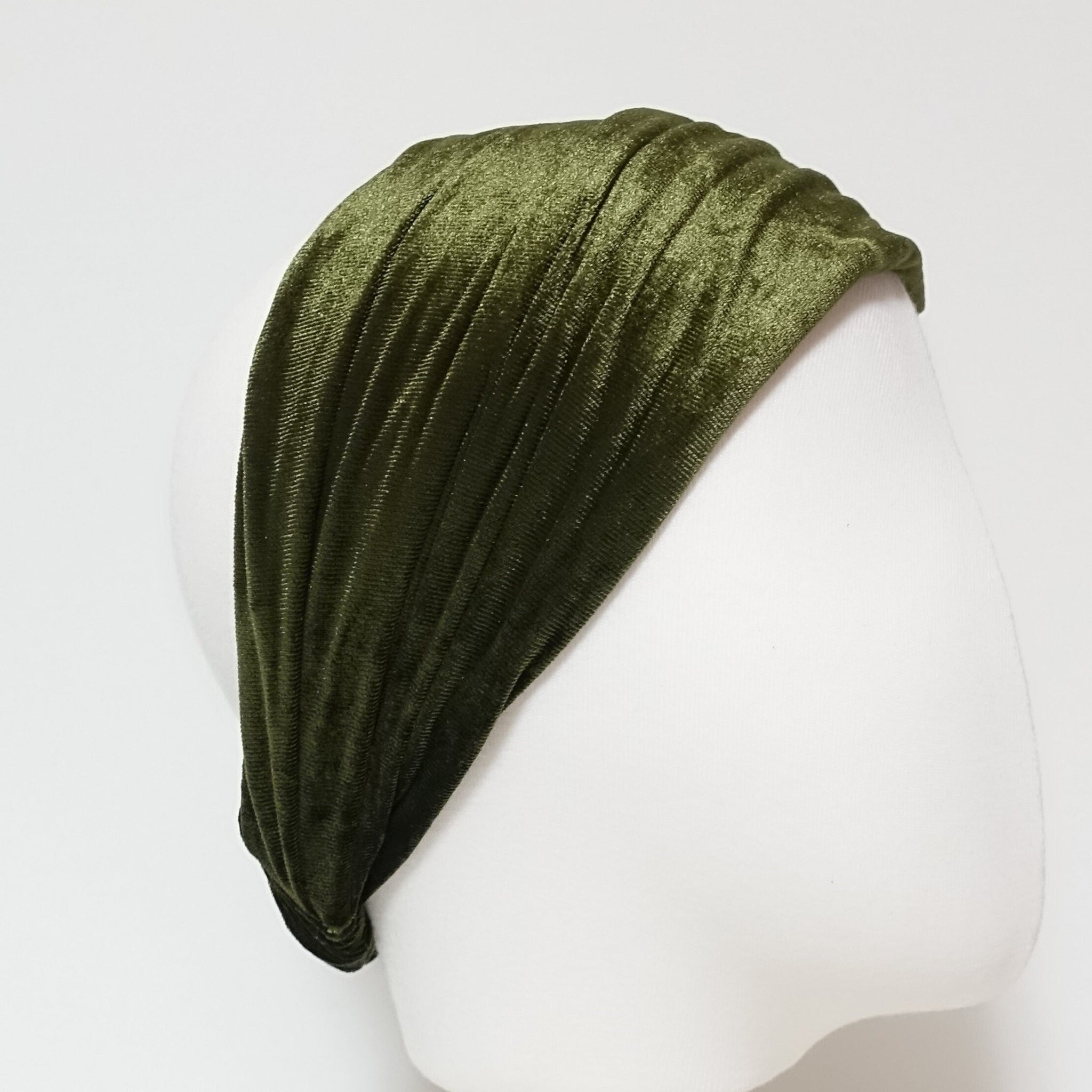 veryshine.com Headband plain velvet fashion headband women elastic hair turban headwrap