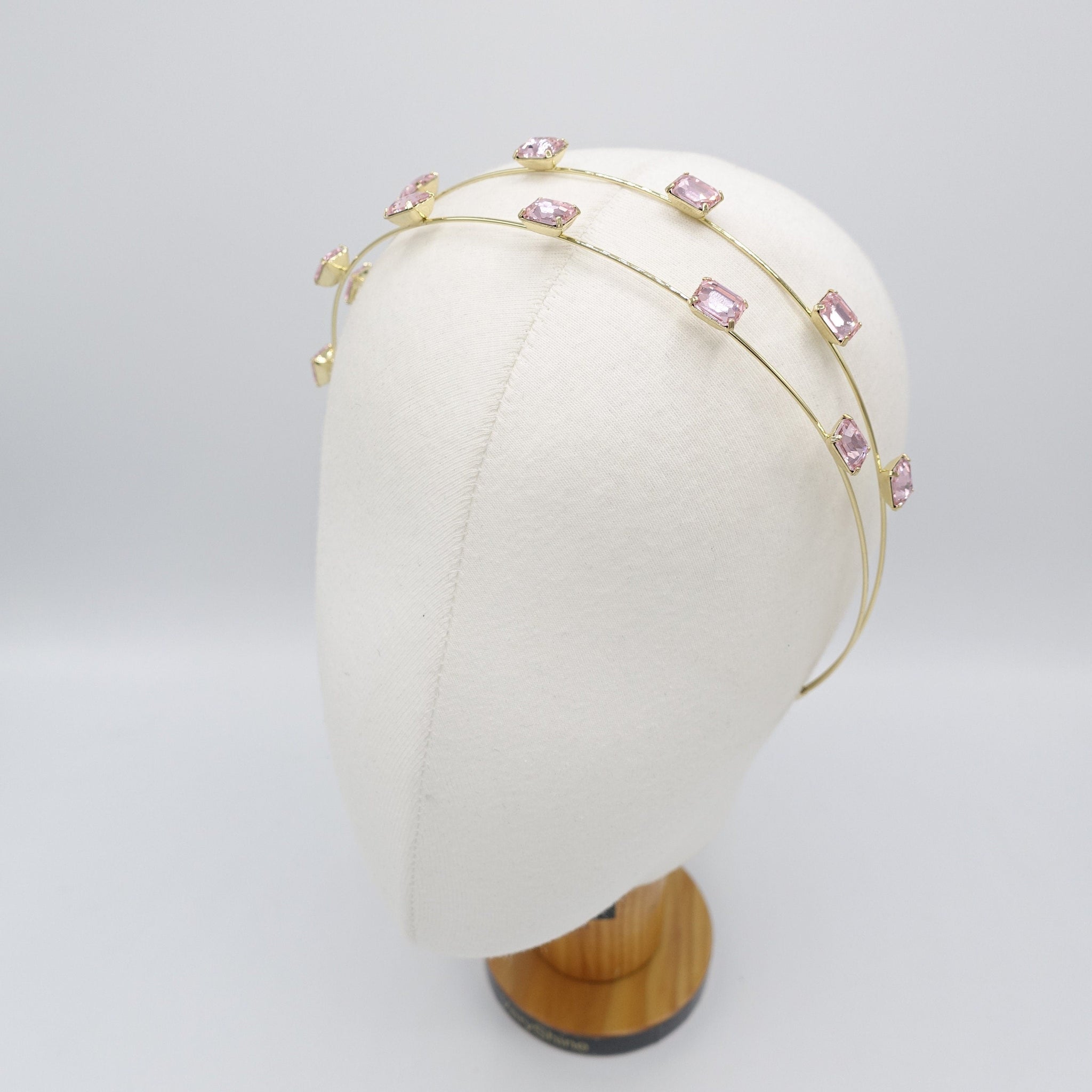 veryshine.com Headband rhinestone headband, double headband, bling headband for women